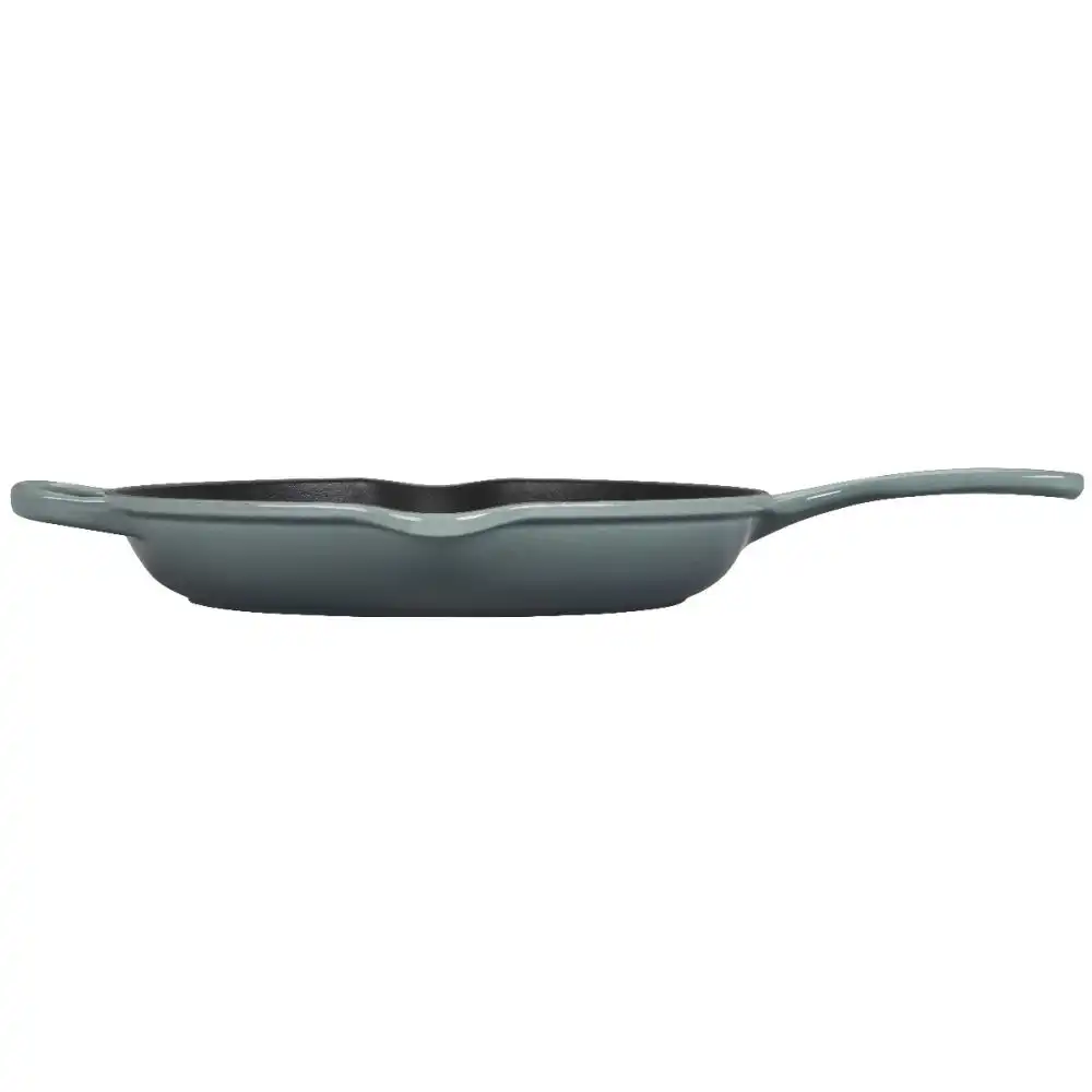 Alternative view of Le Creuset 10.25" Signature Enameled Cast Iron Skillet | Sea Salt