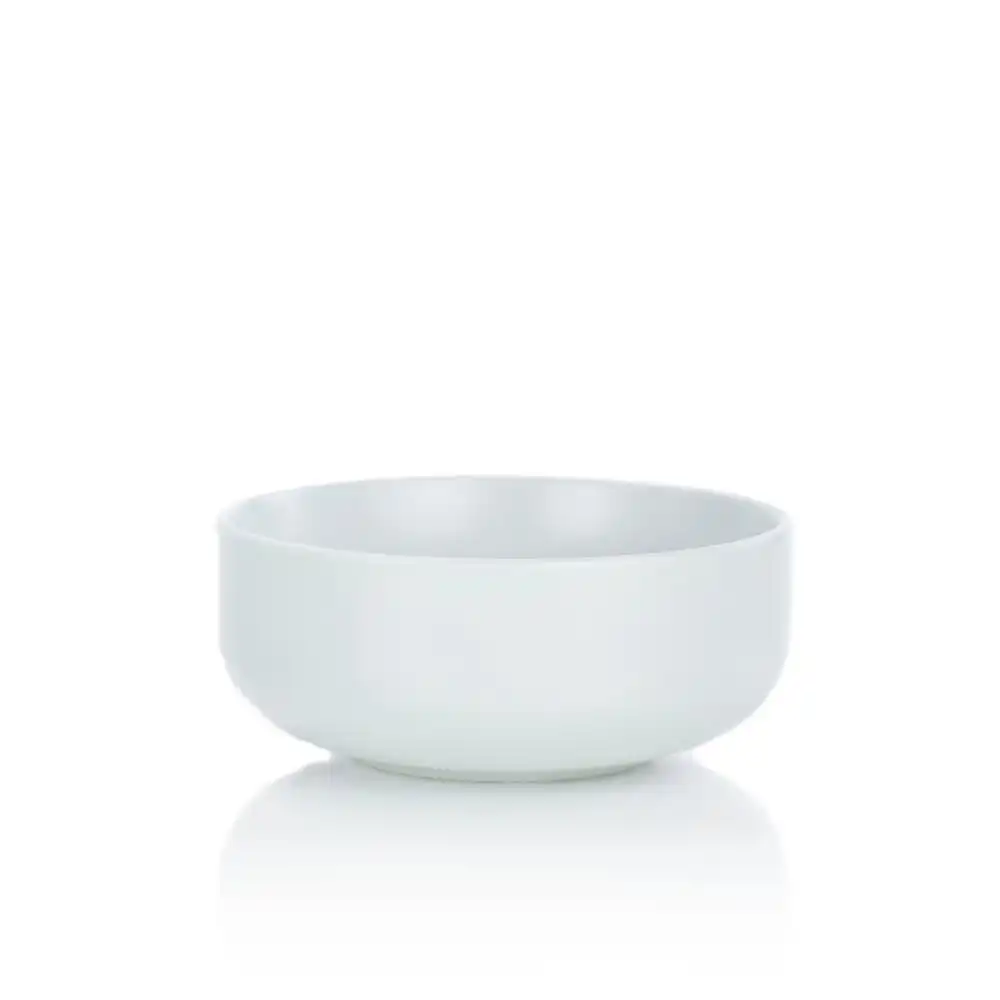 Alternative view of Everything Kitchens Modern Flat 24oz Bowls (Set of 4) | Stone Gray