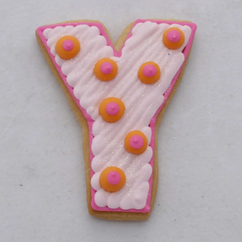 Alternative view of Ann Clark Cookie Cutter - Letter Y, 3.25"