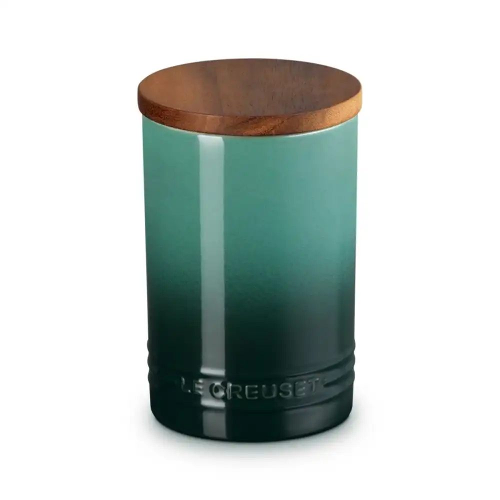 Le Creuset  Signature 26oz Stoneware Canister with Acacia Wood Lid | Artichaut