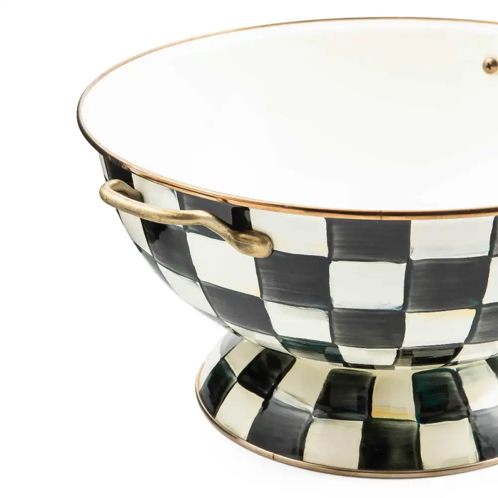 Alternative view of MacKenzie-Childs Courtly Check 6.5 Qt. Everything Bowl