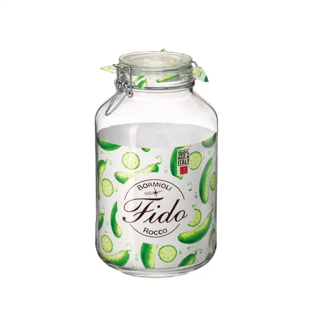 Alternative view of Bormioli Rocco Fido Swing Top Canning Jar | 135.25oz (4L)