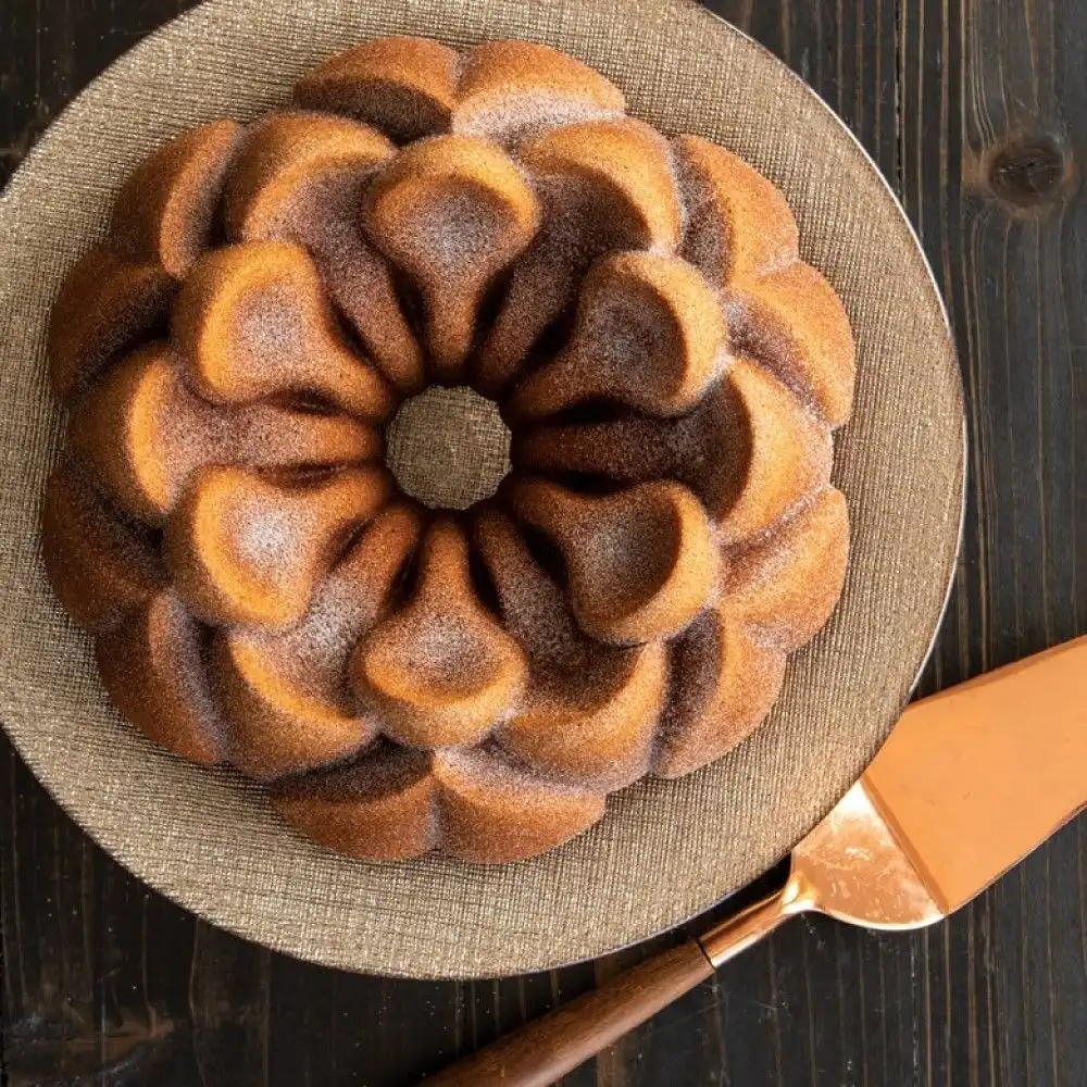 Alternative view of Nordic Ware Magnolia Bundt Pan