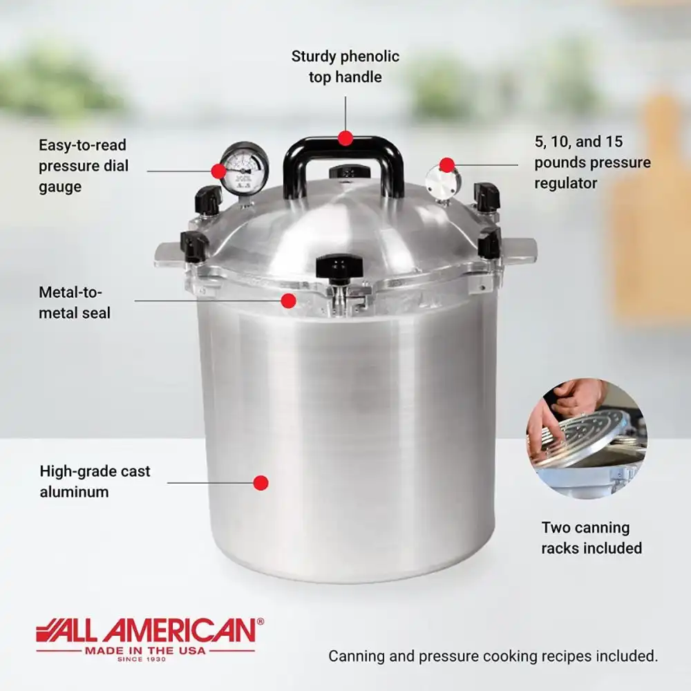 Alternative view of All American 1930 No. 925 Pressure Canner & Cooker | 25-Quart