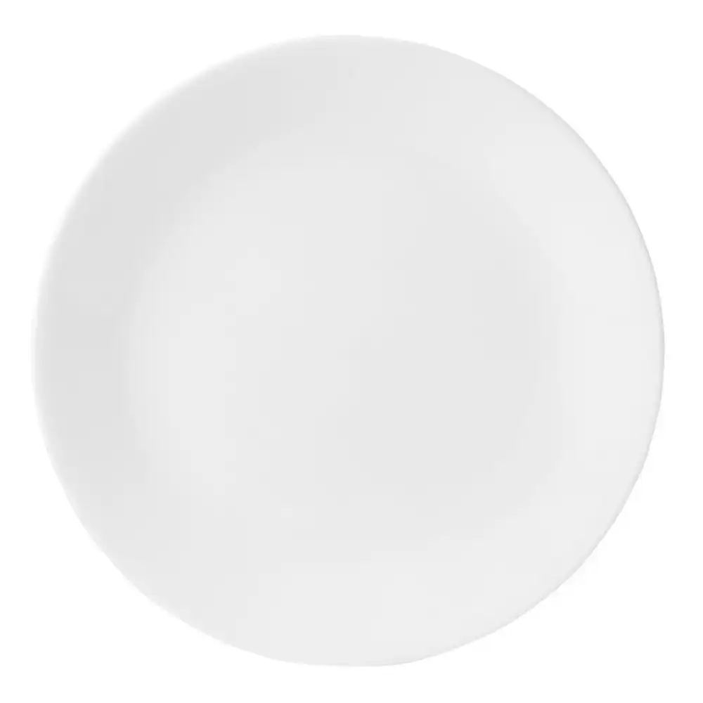 Corelle Livingware 10.25" Dinner Plates (Set of 6) | Winter Frost White