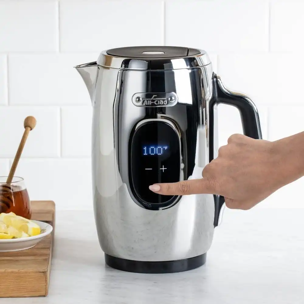Alternative view of All-Clad 1.5 L Double Layer Electric Kettle with Touchscreen Temperature Control