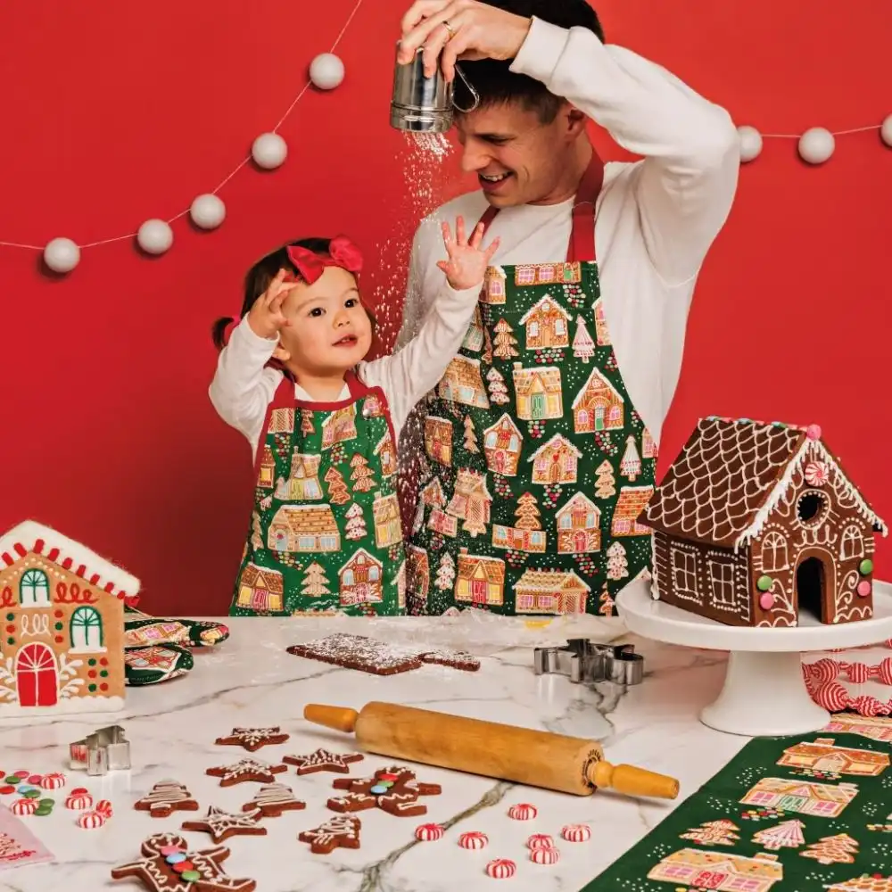 Alternative view of Danica Jubilee Christmas Apron | Gumdrop Lane