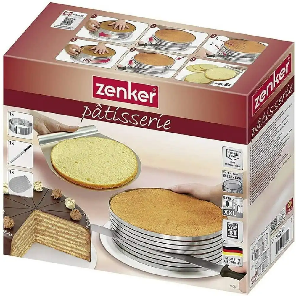 Alternative view of Frieling Layer Cake Slicing Kit | Stainless Steel