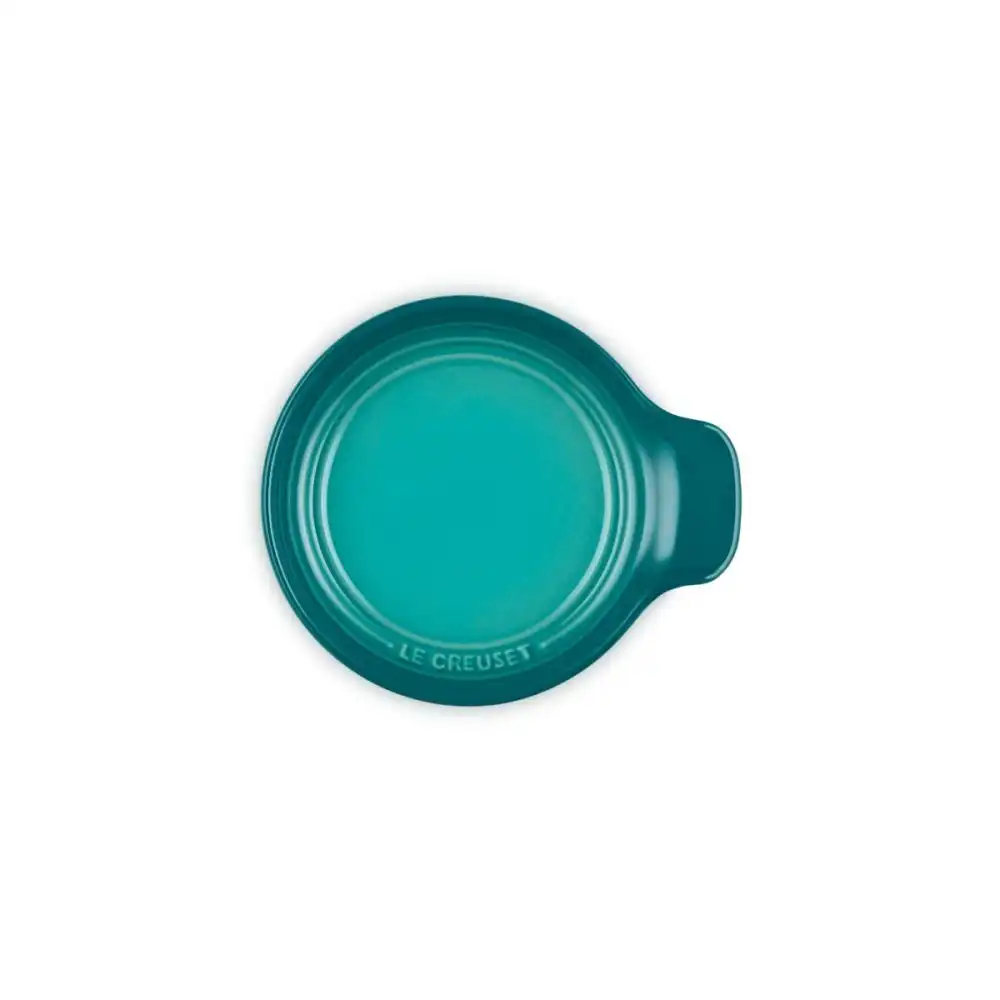 Alternative view of Le Creuset 6" Signature Spoon Rest | Blue Riviera