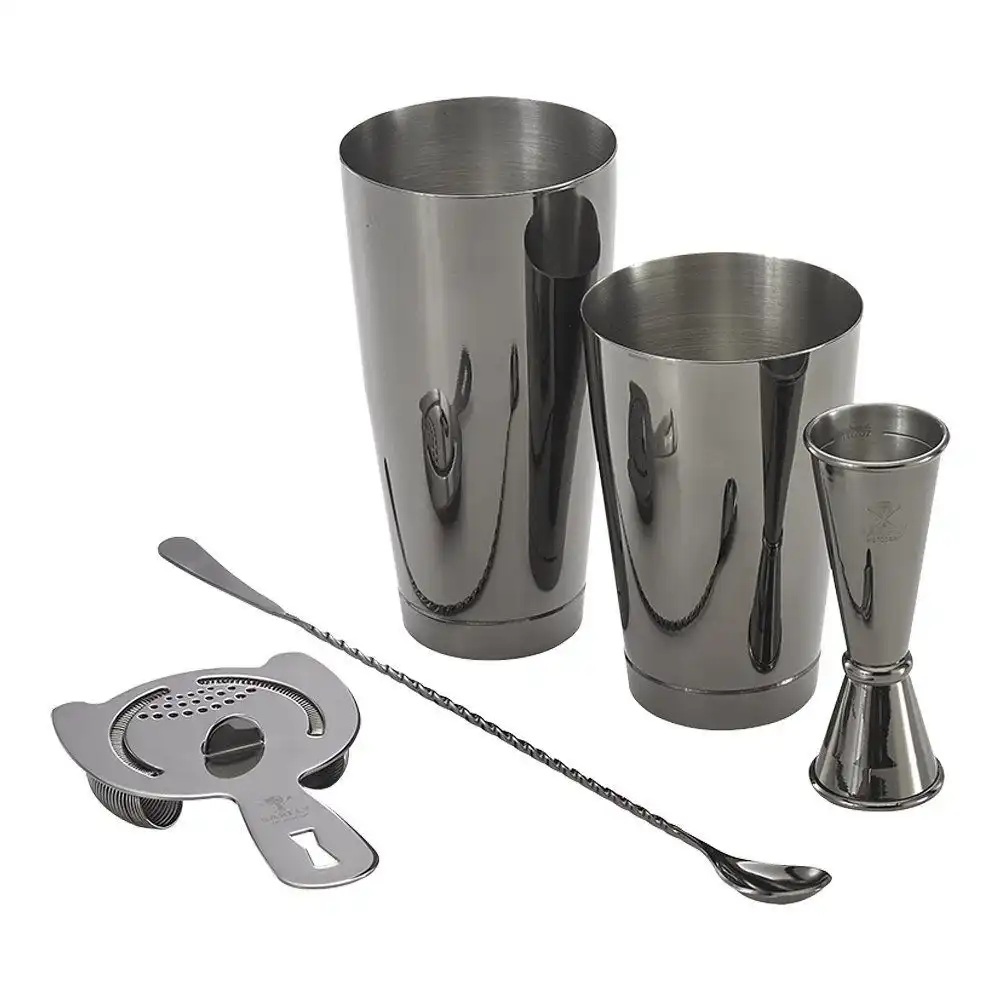Mercer Barfly Basic Set | Gun Metal Black