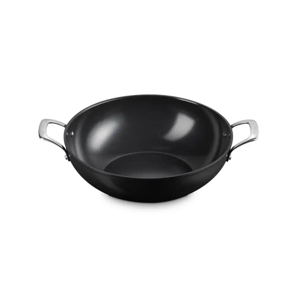 Alternative view of Le Creuset Essential Nonstick Ceramic 6.3 Qt. Wok