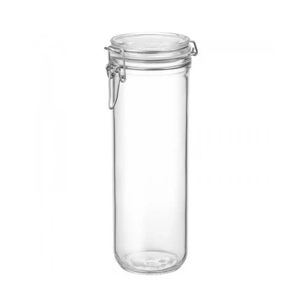 Bormioli Rocco Fido Cylinder Swing Top Canning Jar | 46oz (1.3L)