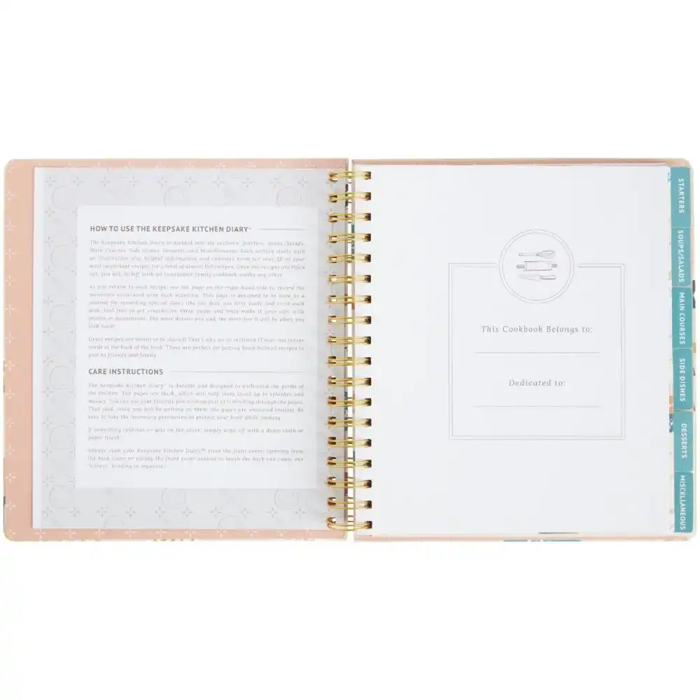Alternative view of C.R. Gibson Kitchen Diary | Lily & Val Vintage Bakeware