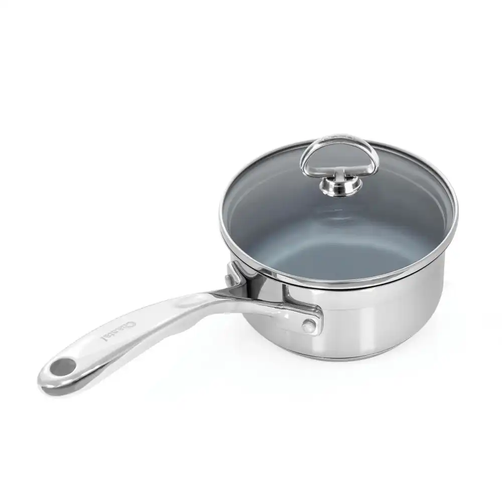 Chantal Induction 21 1 Qt. Ceramic Coated Saucepan with Lid