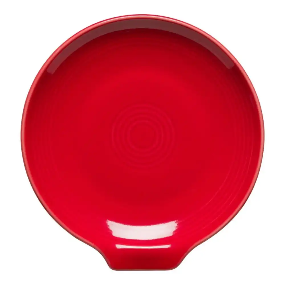 Fiesta® Extra Large 7" Spoon Rest | Scarlet