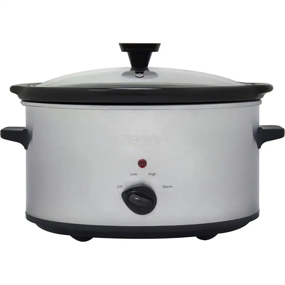 NESCO 6-Quart Slow Cooker | Stainless Steel