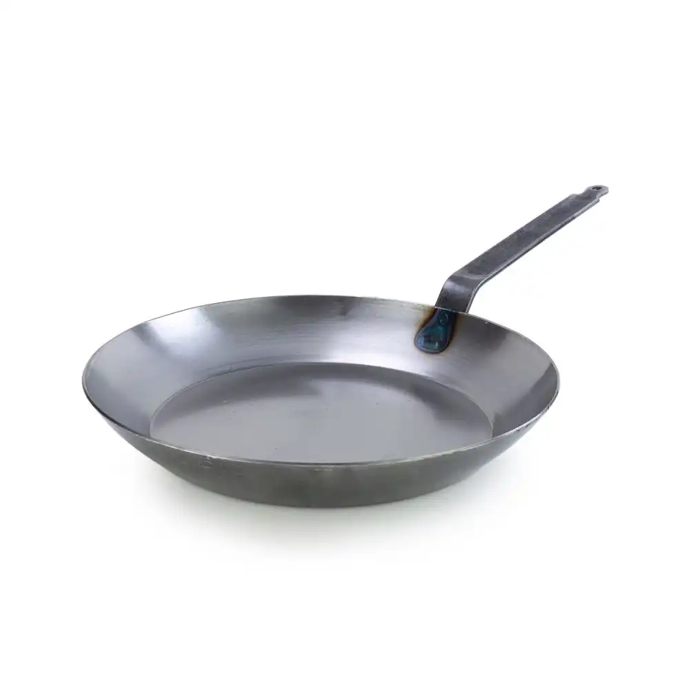 Alternative view of Matfer Bourgeat Black Carbon Steel Frying Pan | 14"