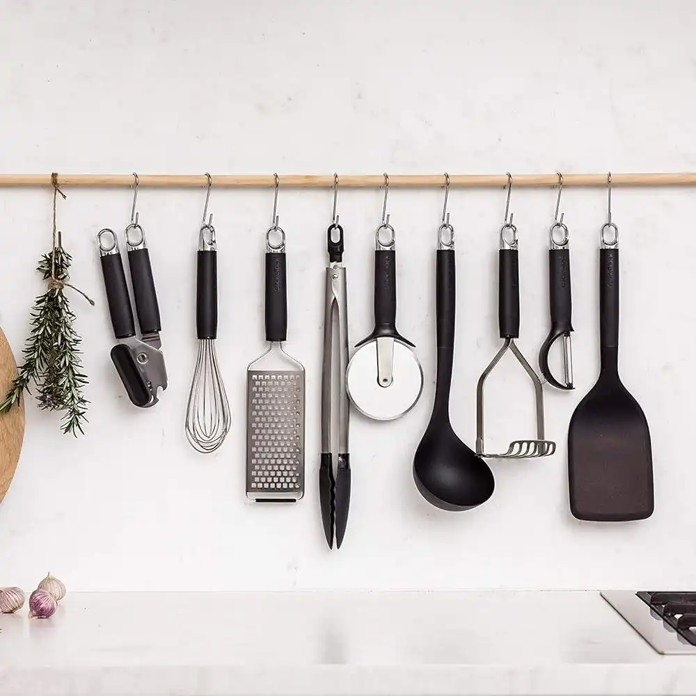 Alternative view of Click Clack Small Tong | Grey/Chrome