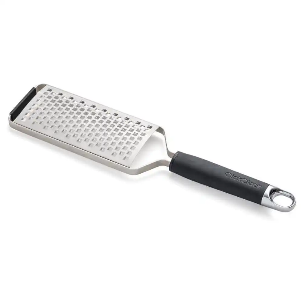 Click Clack Hand Grater | Grey/Chrome