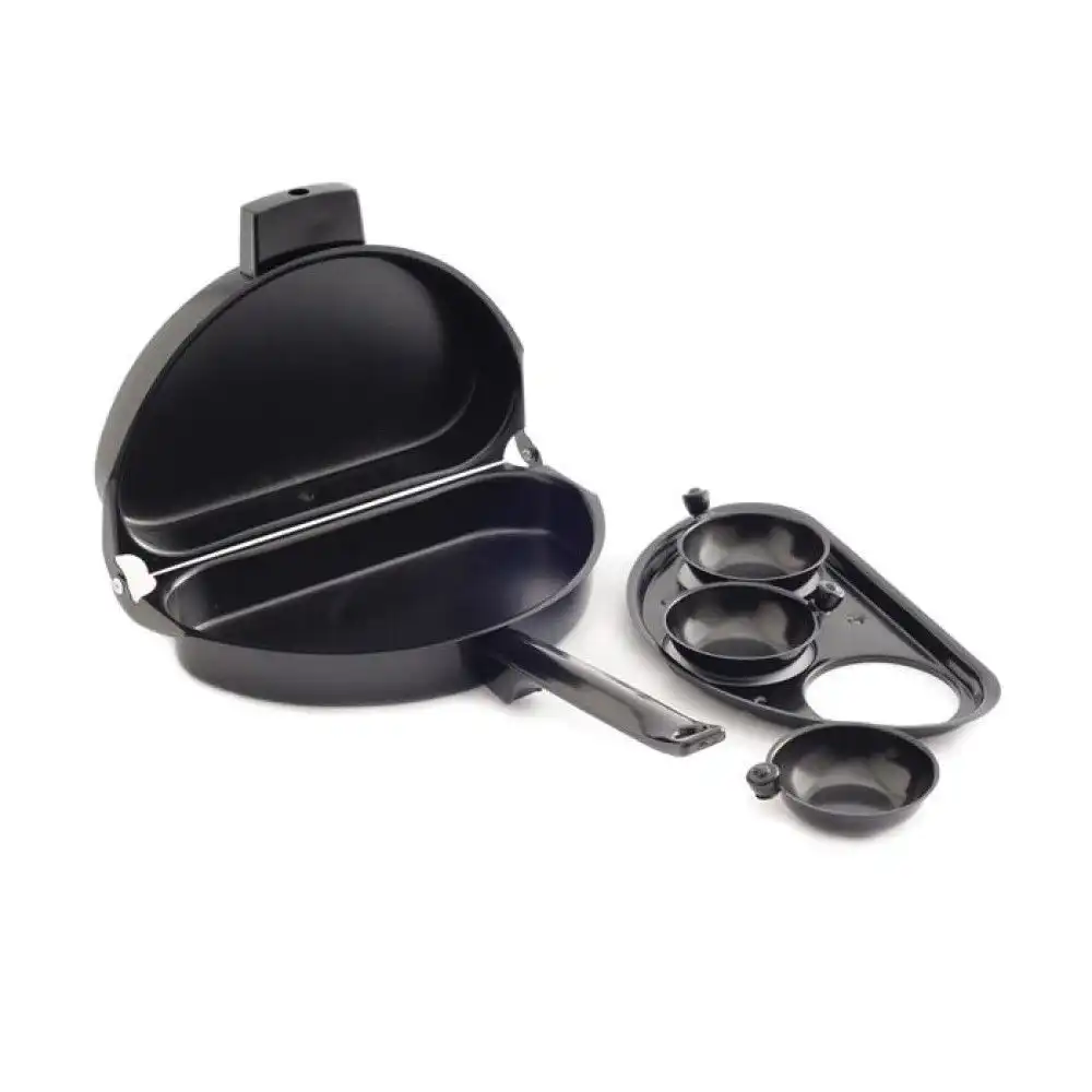 Alternative view of Norpro Omelet Pan W/ Poacher
