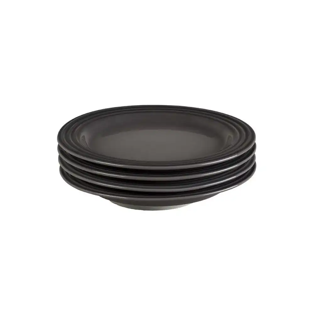 Le Creuset Vancouver 8.5" Salad Plates - Set of 4 | Oyster Grey