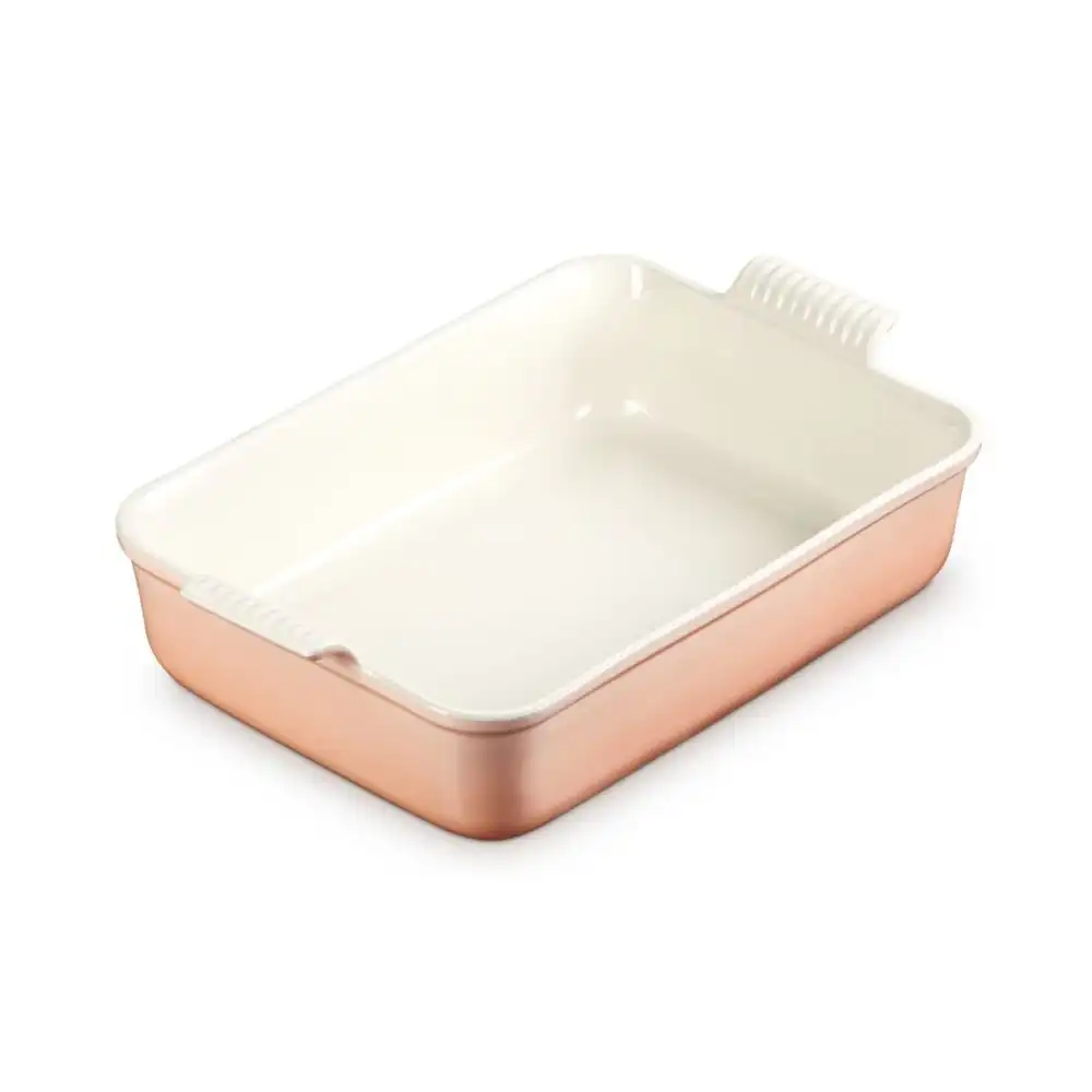 Le Creuset Heritage 6.75 Qt. Stoneware Deep Rectangular Lasagna Dish | P?che