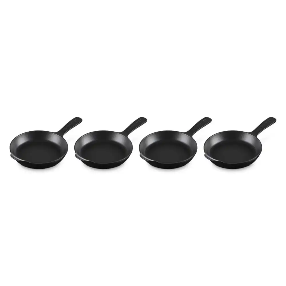 Le Creuset Gourmand Collection 0.5 Qt. Mini Skillet | Set of 4