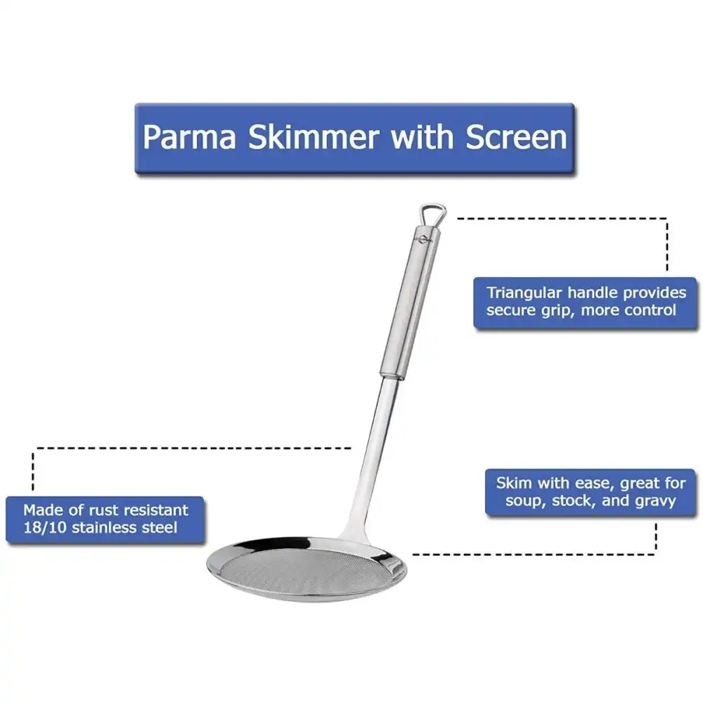 Alternative view of Küchenprofi Parma Skimmer with Screen | 13.25"
