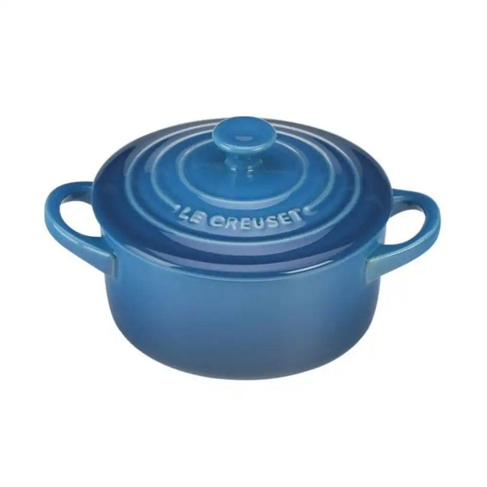 Le Creuset 8oz Round Mini Cocotte | Marseille Blue