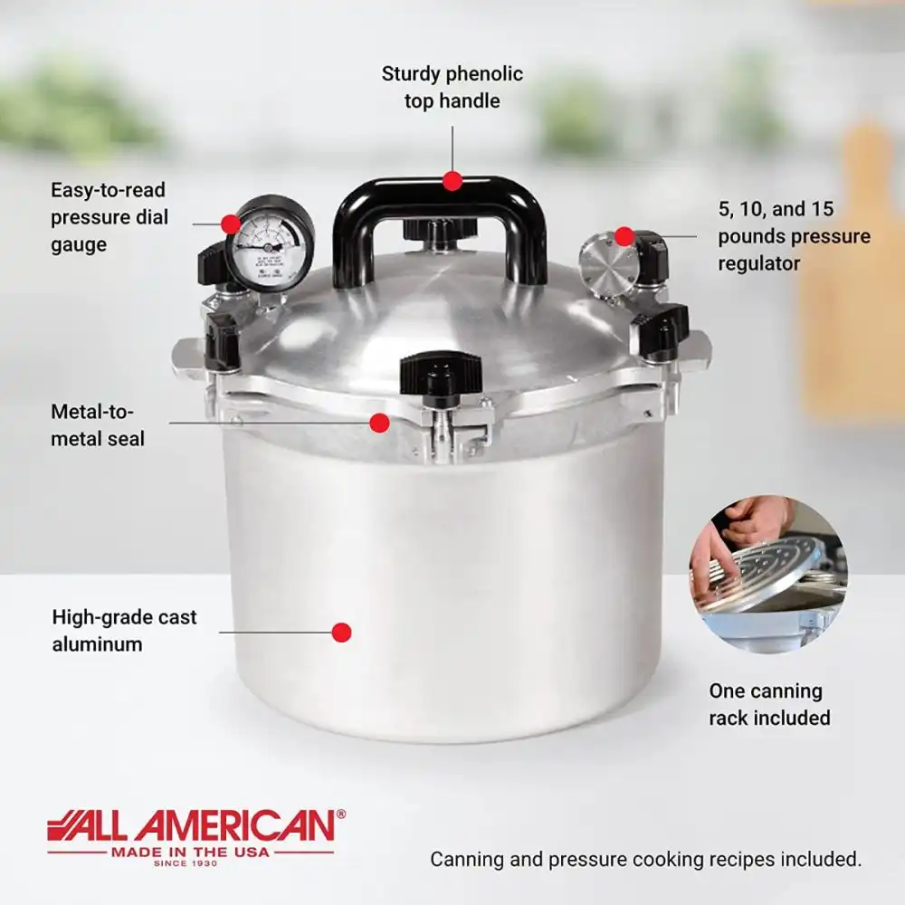 Alternative view of All American 1930 No. 910 Pressure Canner & Cooker | 10.5-Quart