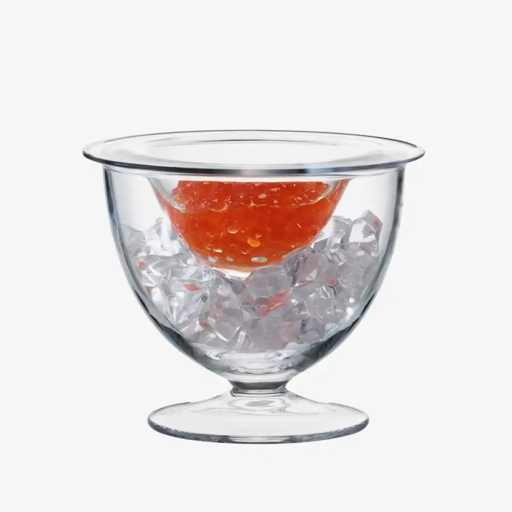Alternative view of LSA Serve Glass Caviar Set
