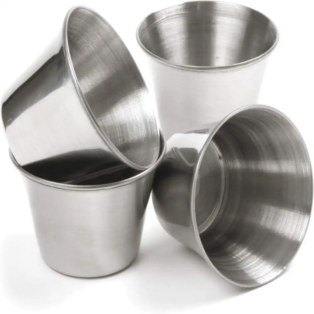 Norpro Stainless Steel Sauce/Butter Cups (Set of 4)