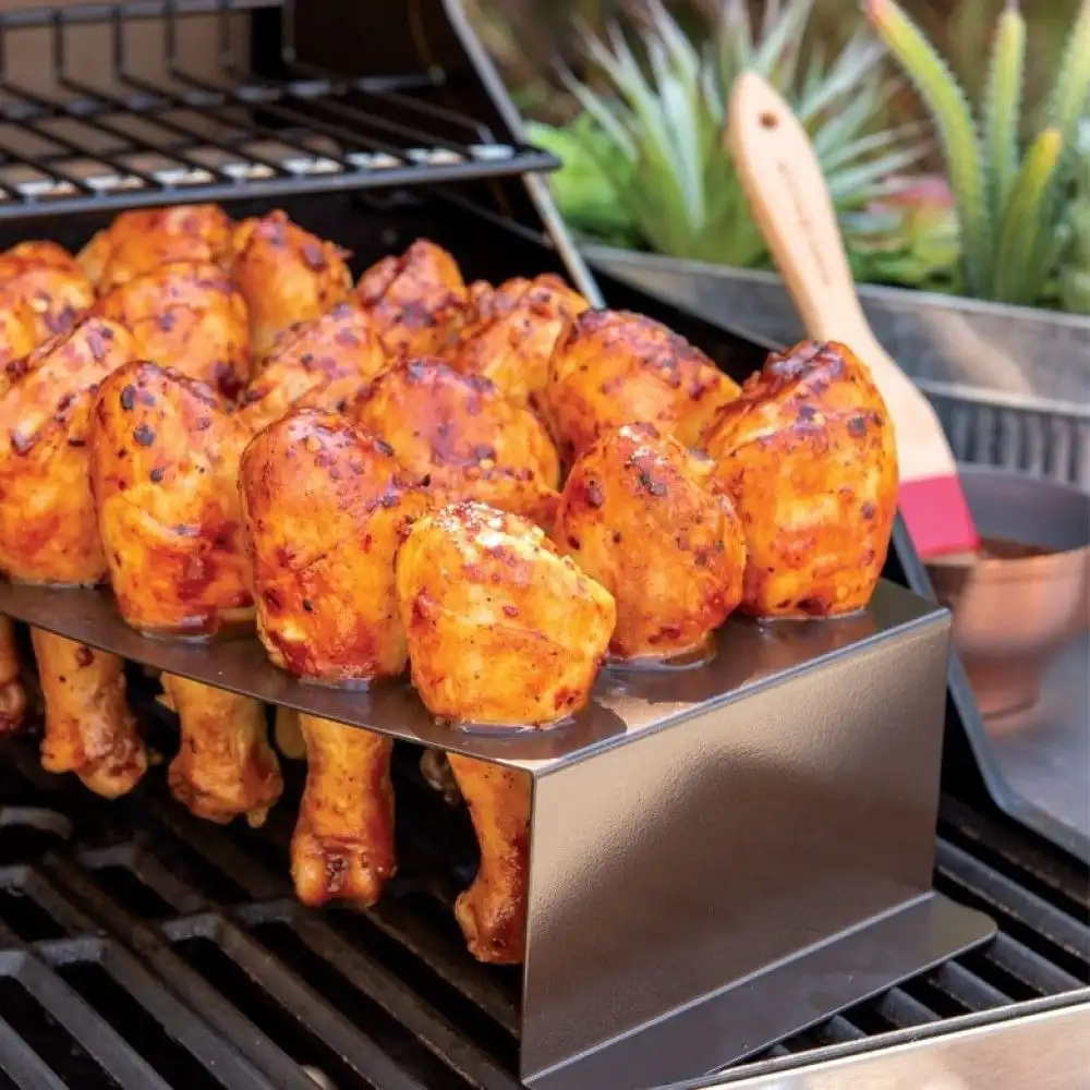 Alternative view of Nordic Ware Chicken Griller and Jalapeno Roaster