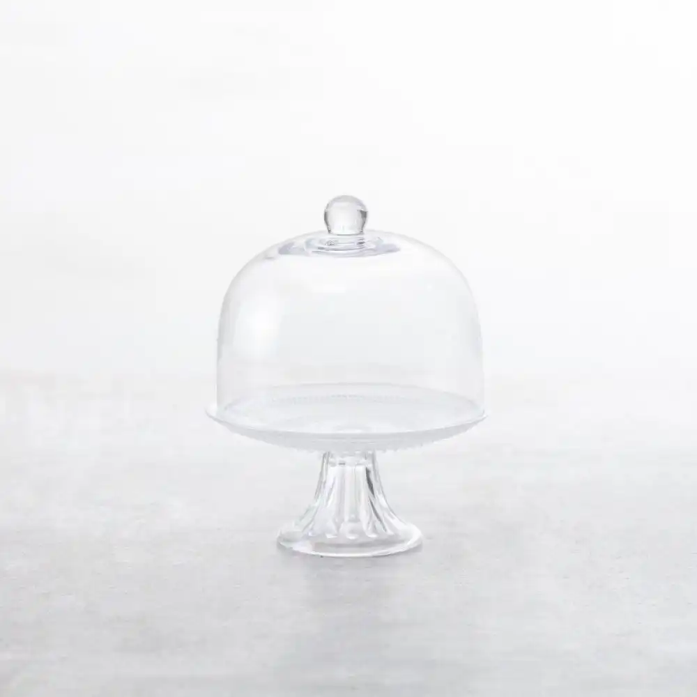 Alternative view of Fortessa Jupiter Small 7.75" Glass Dome | Clear