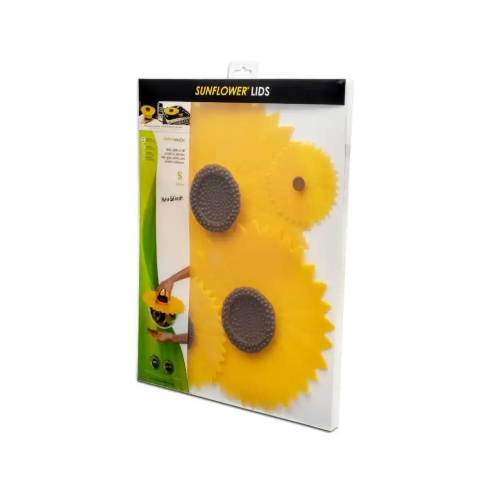 Alternative view of Charles Viancin Silicone Lid | Sunflower Gift Set (Set of 4)