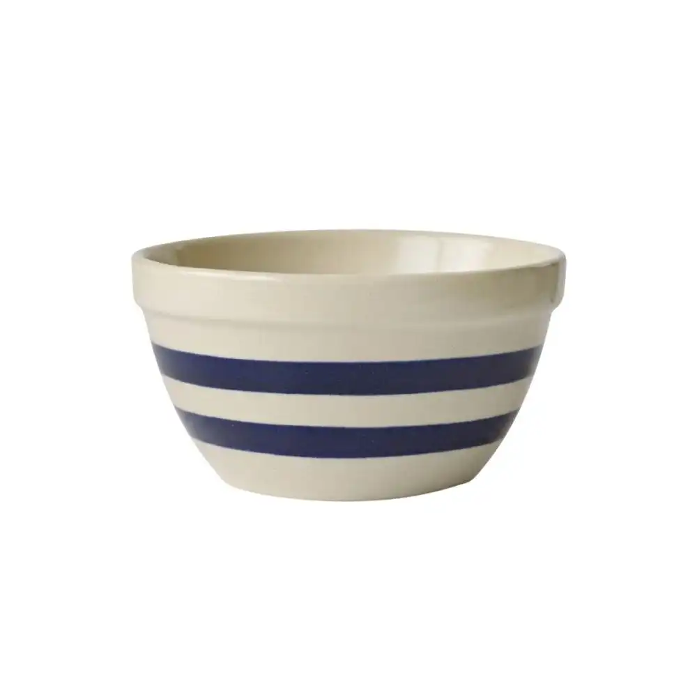 Ohio Stoneware 8" Shoulder Bowl | Blue & Bristol