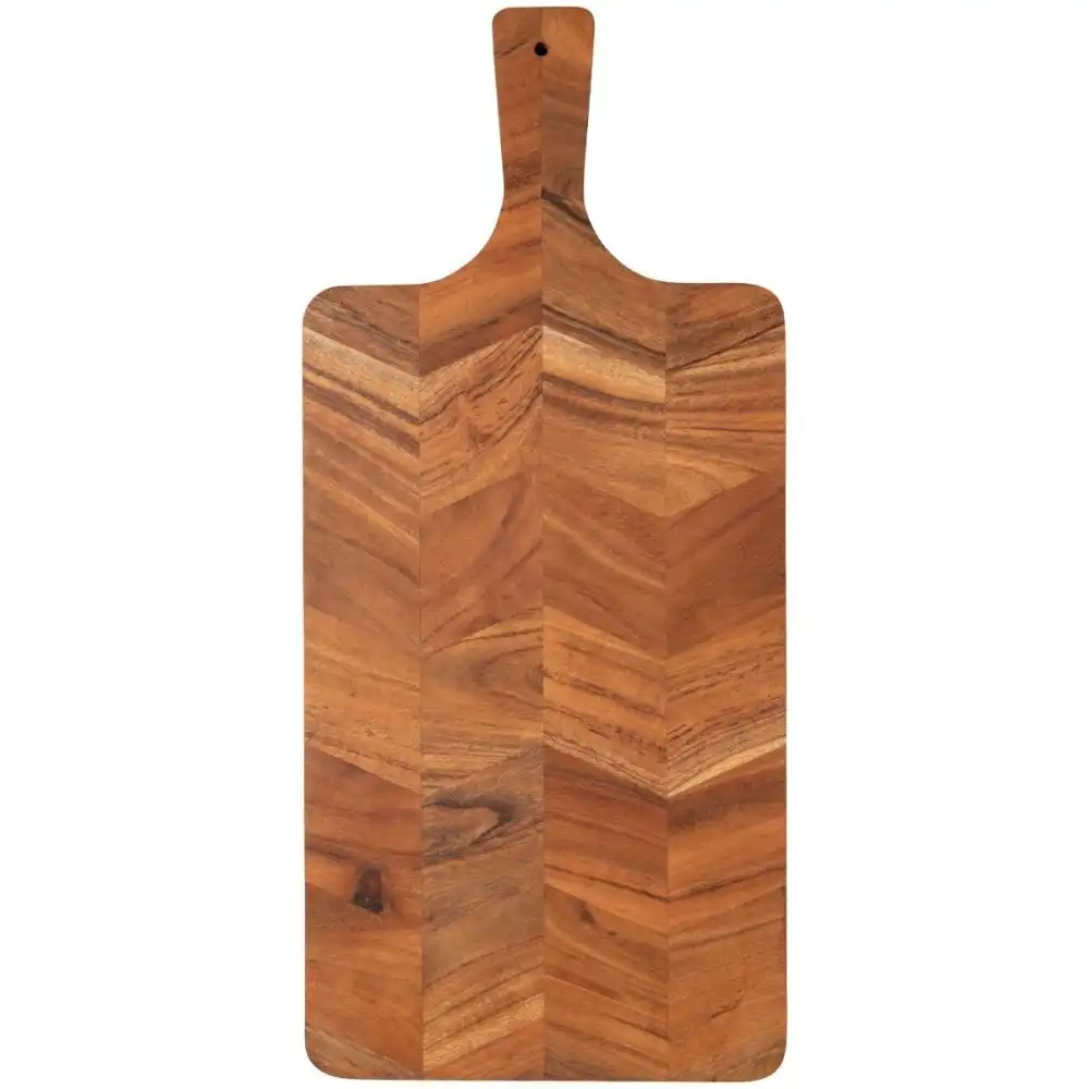 Alternative view of Danica Heirloom Acacia Chevron 20" Serving Paddle
