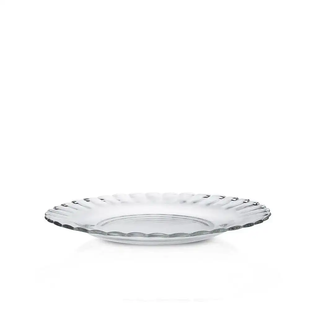 Duralex Le Piciardie 6-Piece 8" Dessert Plate Set | Clear