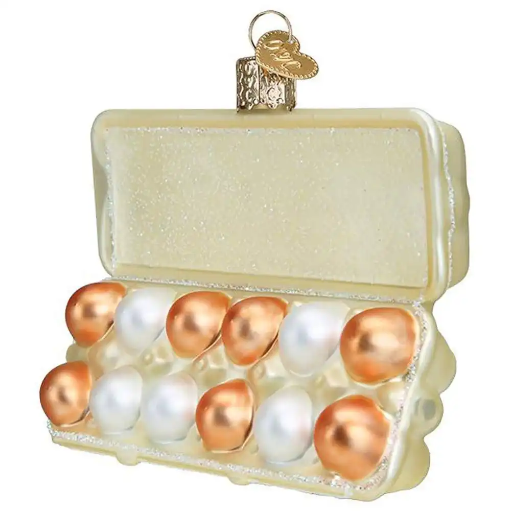 Old World Christmas Ornament | Egg Carton