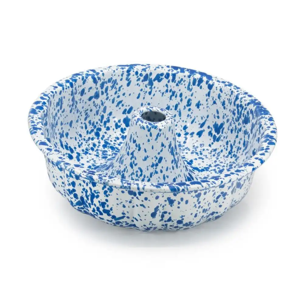 Crow Canyon 1 Qt. Bundt Pan | Blue Splatter