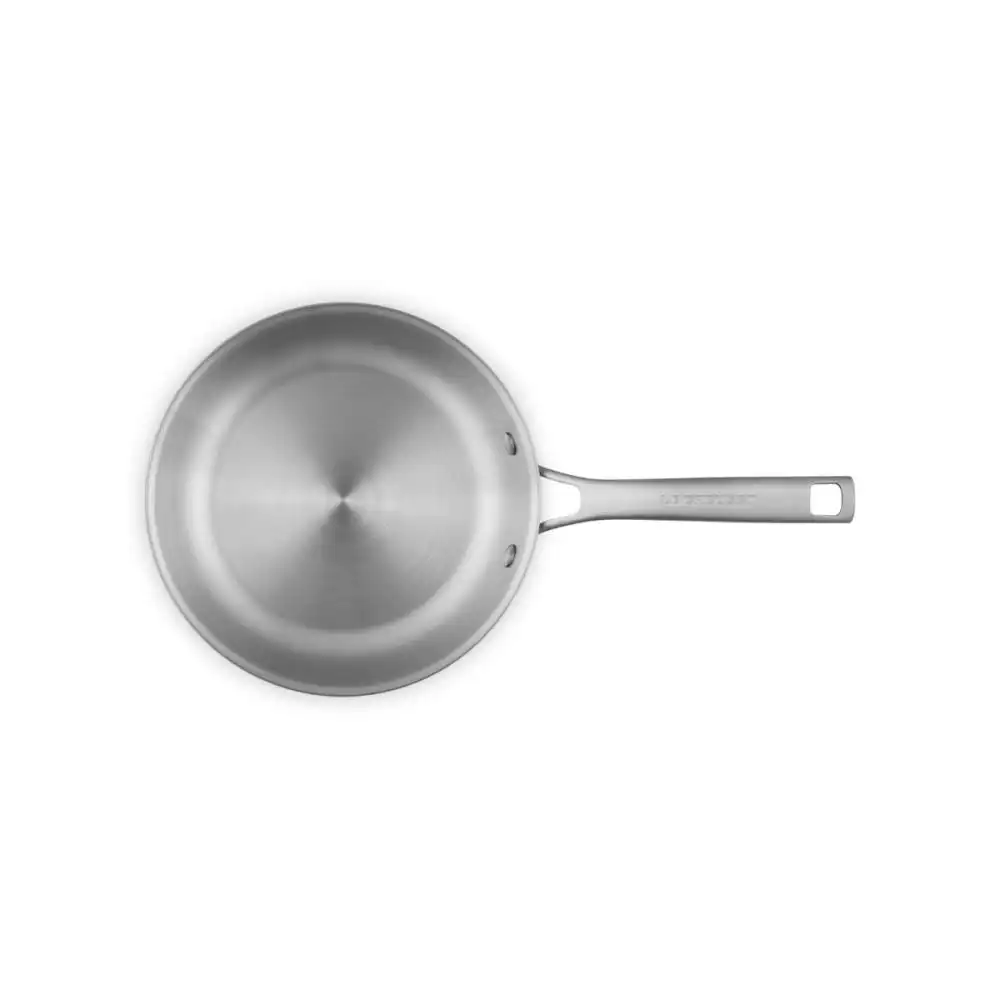 Alternative view of Le Creuset Essential Stainless Steel 8" Shallow Round Fry Pan