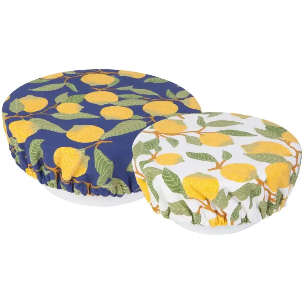Now Designs by Danica Bowl Covers (Set of 2) | Lemons
