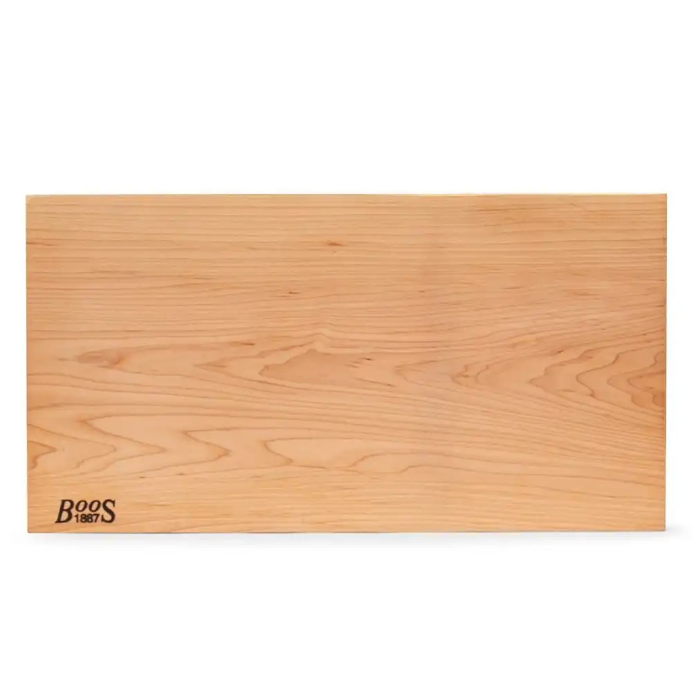 Alternative view of John Boos 1887 Rustic Edge Maple Cutting Board 21" x 11.5"