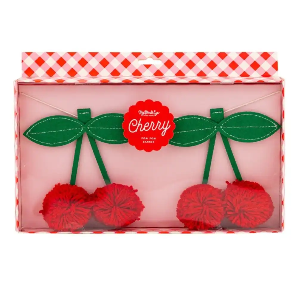 My Mind's Eye Felt Cherries Banner