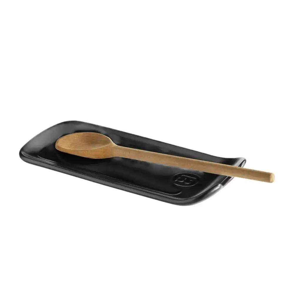 Emile Henry 9" x 4" Spoon Rest | Truffle