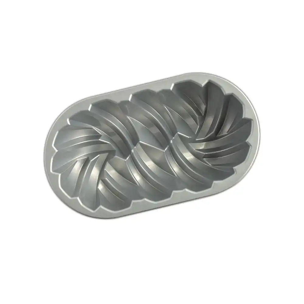 Alternative view of Nordic Ware Premier Gold 75th Anniversary Braided Loaf Pan