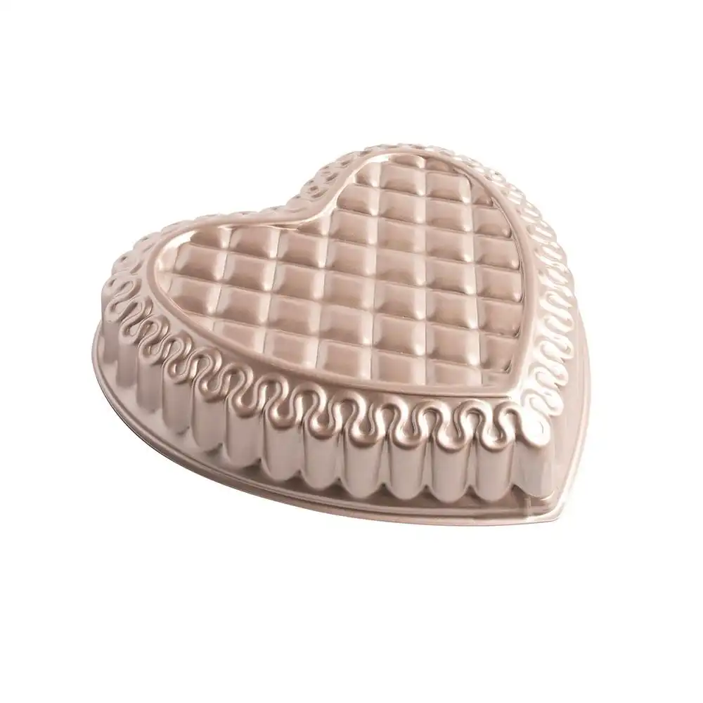 Alternative view of Nordic Ware Northern Lights™ Quilted Heart Cake Pan