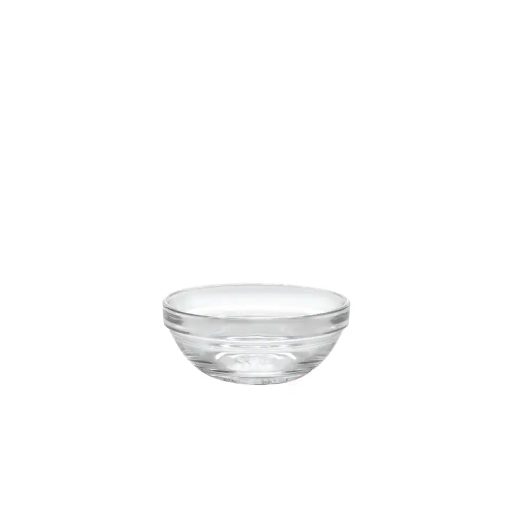 Duralex Le Gigogne Clear 1-1/8 oz Stacking Bowl - Set of 4