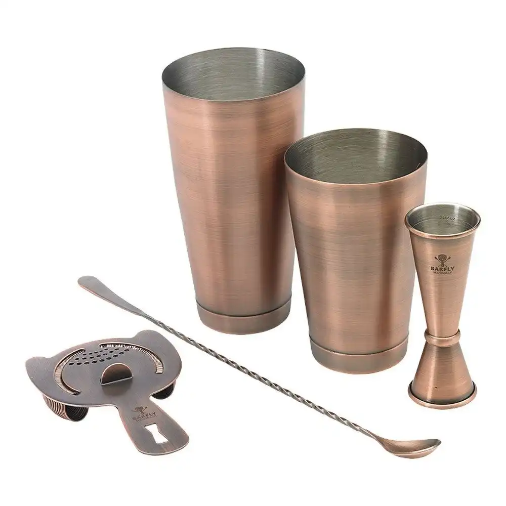 Mercer Barfly Basic Set | Antique Copper