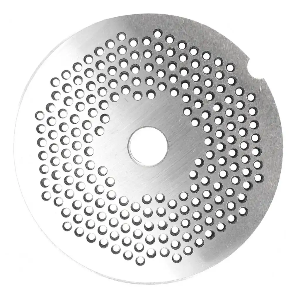 Alternative view of LEM Premium #20/22 Salvinox SS Grinder Plate - 1/8" (3mm)